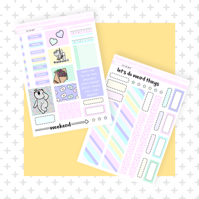 HOBONICHI COUSIN - Luv Ur Butt Full Hobonichi Cousin Kit Bubba Bear Studios HOBONICHI COUSIN - Luv Ur Butt