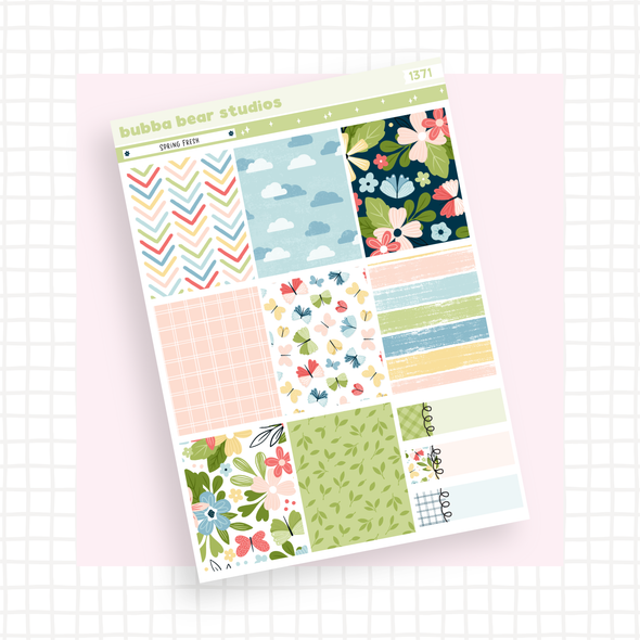 VERTICAL - Spring Fresh VERTICAL Page 1 - Full Boxes Bubba Bear Studios VERTICAL - Spring Fresh