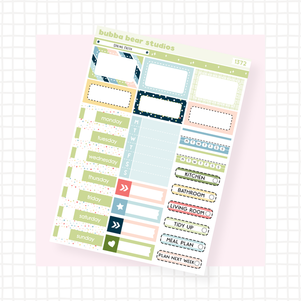 VERTICAL - Spring Fresh VERTICAL Page 2 - Date Covers and Boxes Bubba Bear Studios VERTICAL - Spring Fresh