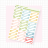 VERTICAL - Spring Fresh VERTICAL Page 6 - Checklists Bubba Bear Studios VERTICAL - Spring Fresh