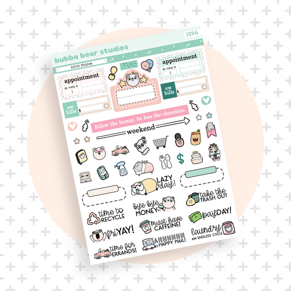 VERTICAL - Easter Meadow VERTICAL Page 3 - Icons Bubba Bear Studios VERTICAL - Easter Meadow