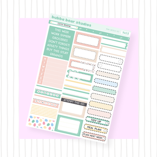 MINI - Easter Meadow Page 2 - Boxes and Headers Bubba Bear Studios MINI - Easter Meadow
