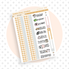 MINI - Hello Daisy Page 3 - Washi and Text Bubba Bear Studios MINI - Hello Daisy Stationery