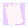 Hobonichi Cousin Daily Pages Bottom Washi - Dots Soft Pink Bubba Bear Studios Hobonichi Cousin Daily Pages Bottom Washi - Dots