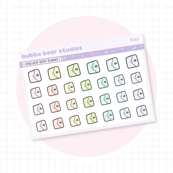 Scalloped Derpy Planners