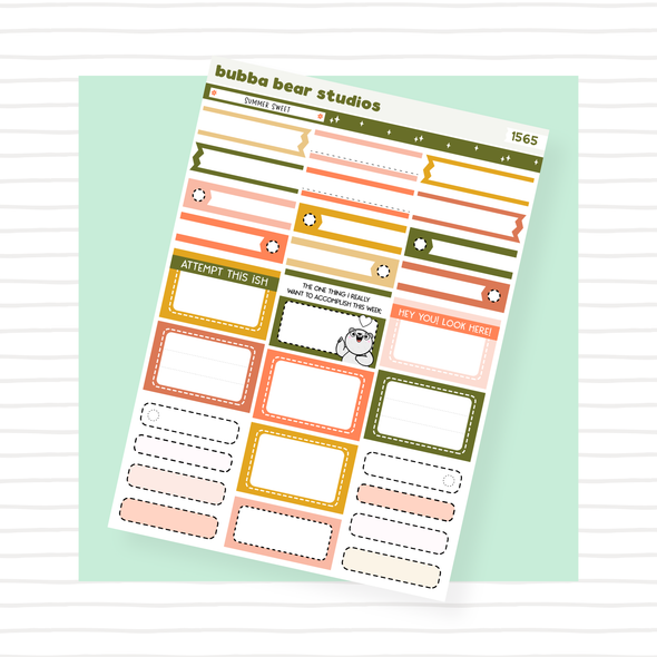 VERTICAL - Summer Sweet VERTICAL Page 4 - Functional Boxes Bubba Bear Studios VERTICAL - Summer Sweet Stationery