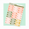 VERTICAL - Summer Sweet VERTICAL Page 6 - Checklists Bubba Bear Studios VERTICAL - Summer Sweet Stationery