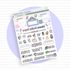 VERTICAL - Fluttering Fields VERTICAL Page 3 - Icons Bubba Bear Studios VERTICAL - Fluttering Fields Stationery