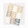 VERTICAL - Desert Sands VERTICAL Page 6 - Checklists Bubba Bear Studios VERTICAL - Desert Sands Stationery