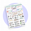 VERTICAL - It's All Boo-vy, Baby VERTICAL Page 3 - Icons Bubba Bear Studios VERTICAL - It's All Boo-vy, Baby Stationery