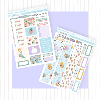 HOBONICHI COUSIN - Ghoulish Garden Full Hobonichi Cousin Kit Bubba Bear Studios HOBONICHI COUSIN - Ghoulish Garden Stationery