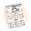 VERTICAL - Caroline VERTICAL Page 3 - Icons Bubba Bear Studios VERTICAL - Caroline Stationery
