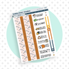 MINI - Caroline Page 3 - Washi and Text Bubba Bear Studios MINI - Caroline Stationery