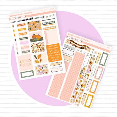 HOBONICHI COUSIN - Autumn Frolic Full Hobonichi Cousin Kit Bubba Bear Studios HOBONICHI COUSIN - Autumn Frolic Stationery