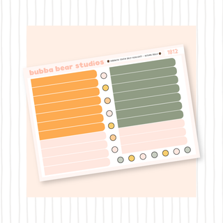 Hobonichi Cousin DAILY - Autumn Frolic Bubba Bear Studios Hobonichi Cousin DAILY - Autumn Frolic Stationery