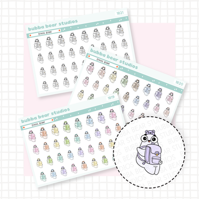School Beans Buy All (Set of 3) Bubba Bear Studios School Beans Stationery