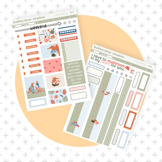 HOBONICHI COUSIN - Harvest Fox Full Hobonichi Cousin Kit Bubba Bear Studios HOBONICHI COUSIN - Harvest Fox Stationery