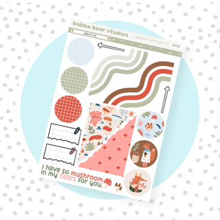 Hobonichi Cousin DAILY - Harvest Fox Page 4 - Extras Bubba Bear Studios Hobonichi Cousin DAILY - Harvest Fox Stationery