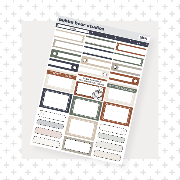 VERTICAL - Forage VERTICAL Page 4 - Functional Boxes Bubba Bear Studios VERTICAL - Forage Stationery