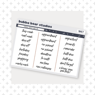 Forage Script Add-On Bubba Bear Studios Forage Script Add-On Stationery