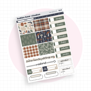 MINI - Forage Page 1 - Deco and Date Covers Bubba Bear Studios MINI - Forage Stationery