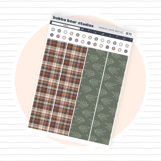 Hobonichi Cousin DAILY - Forage Page 2 - Washi & Checklist Circles Bubba Bear Studios Hobonichi Cousin DAILY - Forage Stationery