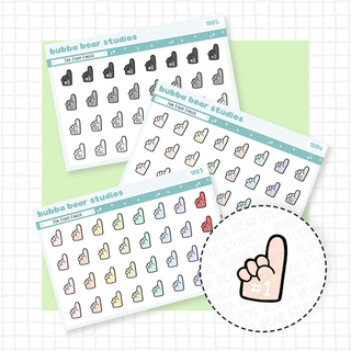 Fan Foam Finger Buy All (Set of 3) Bubba Bear Studios Fan Foam Finger Stationery