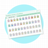 Bear Booty Flags Colorful Bubba Bear Studios Bear Booty Flags Stationery