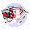 MINI - Hipster Xmas Full Mini Kit Bubba Bear Studios MINI - Hipster Xmas Stationery