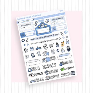 VERTICAL - Snow Cold Bubba Bear Studios VERTICAL - Snow Cold Stationery