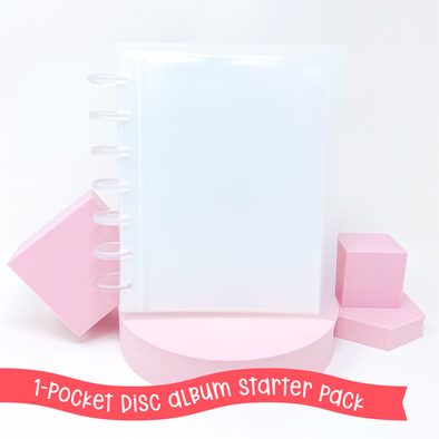 1-Pocket Sticker Storage Disc Album Starter Pack