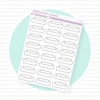 Stacked Scheduling Boxes Bubba Bear Studios Stacked Scheduling Boxes Stickers