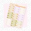VERTICAL - Sunkissed VERTICAL Page 6 - Checklists Bubba Bear Studios VERTICAL - Sunkissed Stickers