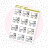 Desk Setup Standard Muted Bubba Bear Studios Desk Setup Stationery