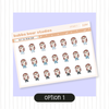 WTF You Mean Babe Option 1 Bubba Bear Studios WTF You Mean Babe Stickers