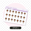 Thumbs Up Babe Option 6 Bubba Bear Studios Thumbs Up Babe Stickers