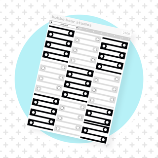 VERTICAL - Dive Deep VERTICAL Page 6 - Checklists Bubba Bear Studios VERTICAL - Dive Deep Stickers