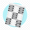 VERTICAL - Dive Deep VERTICAL Page 6 - Checklists Bubba Bear Studios VERTICAL - Dive Deep Stickers
