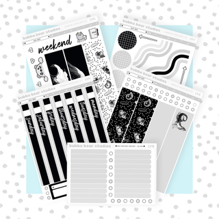 Hobonichi Cousin DAILY - Dive Deep Bubba Bear Studios Hobonichi Cousin DAILY - Dive Deep Stickers