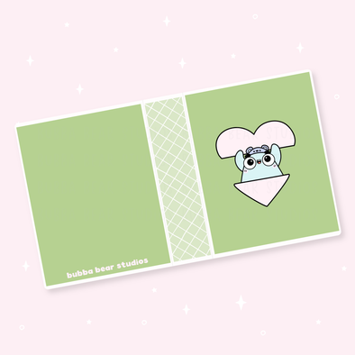 Sticker Album - Heart Bean