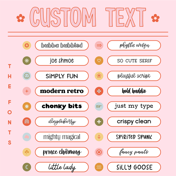 *CUSTOM* Text