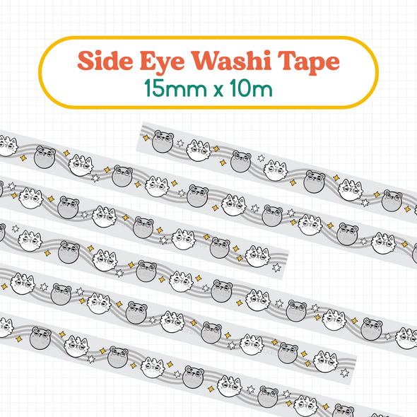 Side Eye Washi Tape