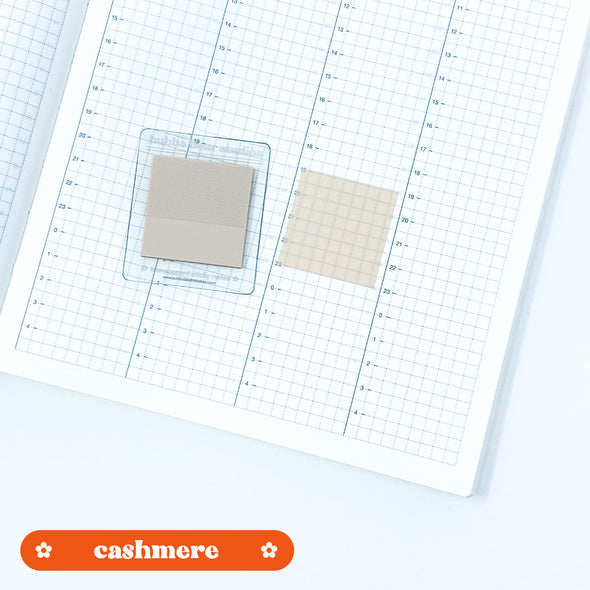 1.2" x 1.2" Square | Transparent Sticky Notes