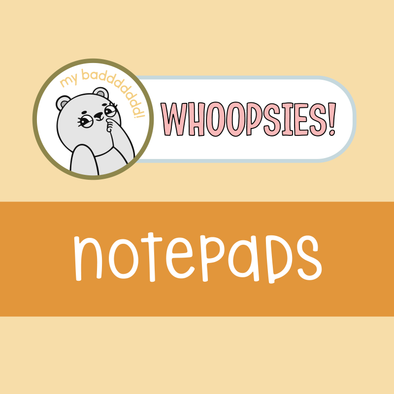 Whoopsie Sticky Notepad