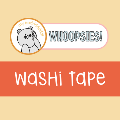 Whoopsie Washi Tape